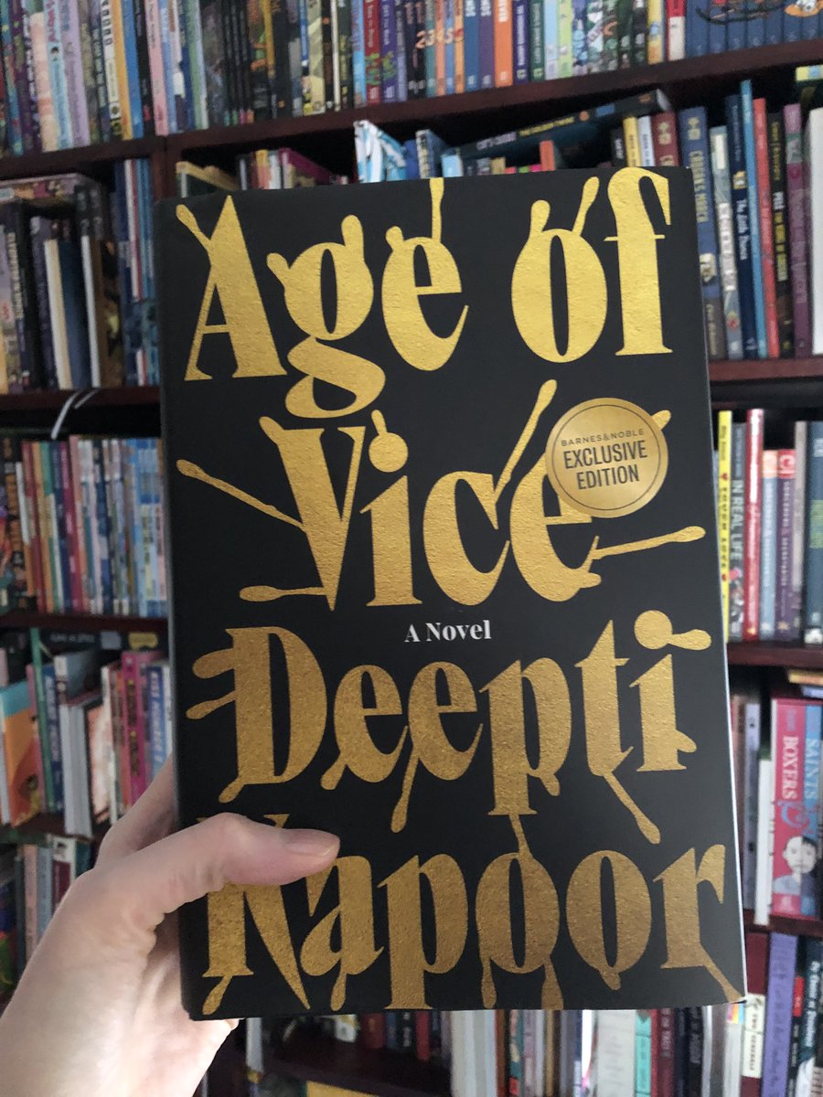 Gina Gagliano (@_ginagagliano) on Twitter photo This morning's reading: Deepti Kapoor's contemporary novel AGE OF VICE! This morning's reading: Deepti Kapoor's contemporary novel AGE OF VICE!