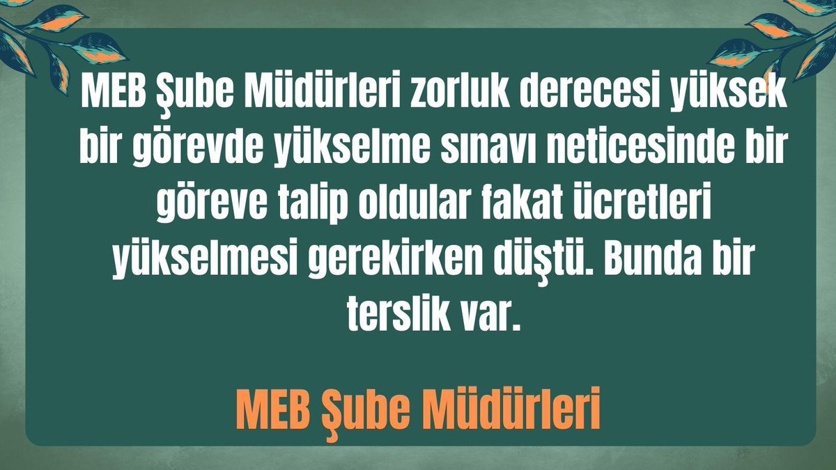 #SnTekinMebSubeMudurleri
<a href="/RTErdogan/">Recep Tayyip Erdoğan</a>
<a href="/Yusuf__Tekin/">Yusuf Tekin</a>
<a href="/memetsimsek/">Mehmet Simsek</a>
<a href="/cftcblnt/">Bülent ÇİFTCİ</a>
<a href="/aliyalcin/">Ali Yalçın</a>
<a href="/melihaltinok/">Melih Altınok</a>