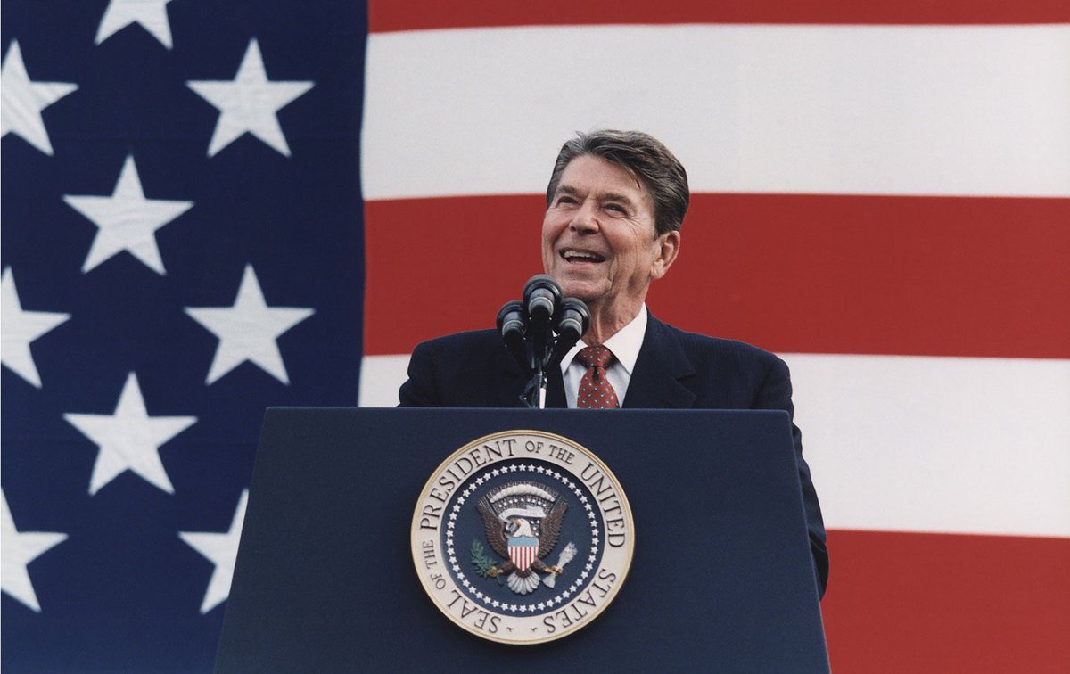 How Ronald Reagan Ruined America (a thread)
