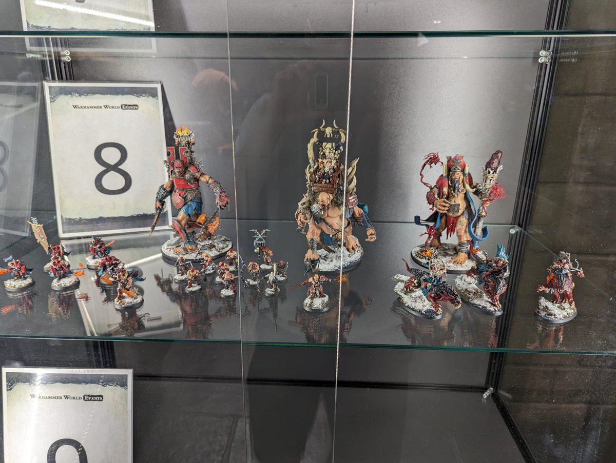 retherok's tweet photo. Had a brilliant weekend at the throne of skulls doubles event at Warhammer World, we unbelievably managed to get a host of trophies including the coveted best army and knights of the inner circle. It made all the work worth it and all of our opponents over the weekend were epic! https://t.co/fqJNkWIIj3