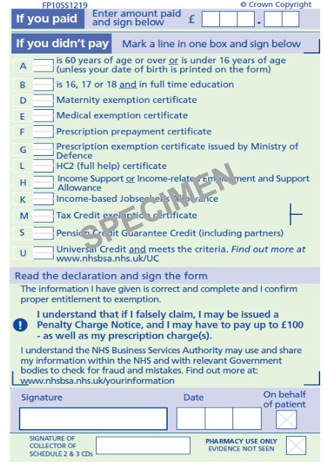 ADVOCATE FEEDBACK
We supported a client with a brain injury to appeal penalty charge notices for her NHS prescriptions. The client had ticked the incorrect box which triggered the penalty. We rang and explained &amp; both penalties were removed.