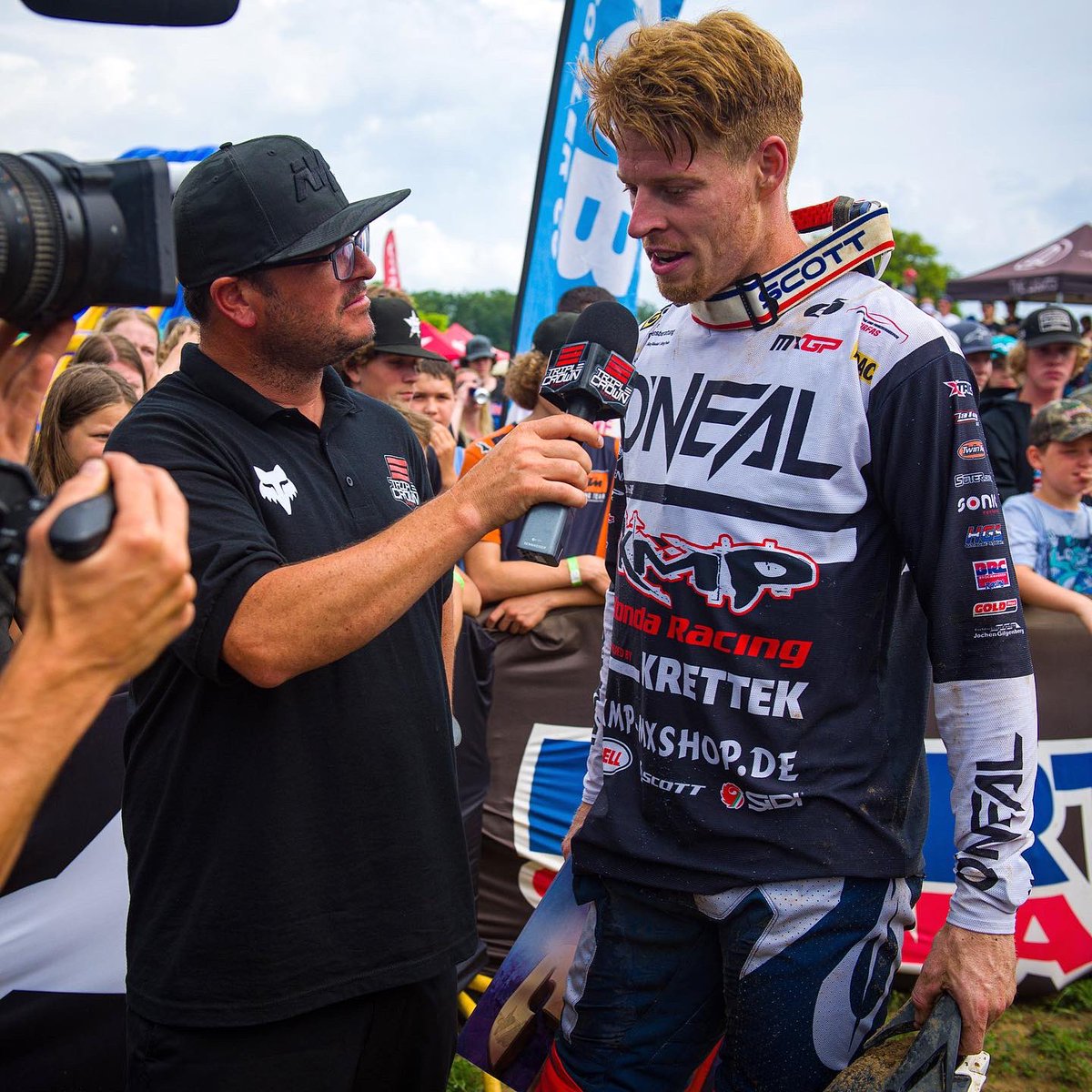 The Netherlands ➡️ USA ➡️ Canada 🏁 Lars Van Berkel made his way over to race this summer but for this weekend Lars would race The Wick Saturday and then podium at Gopher Dunes on Sunday 😳 Check him out on @pulpmxshow tonight 🎤 PulpMX #promotocross