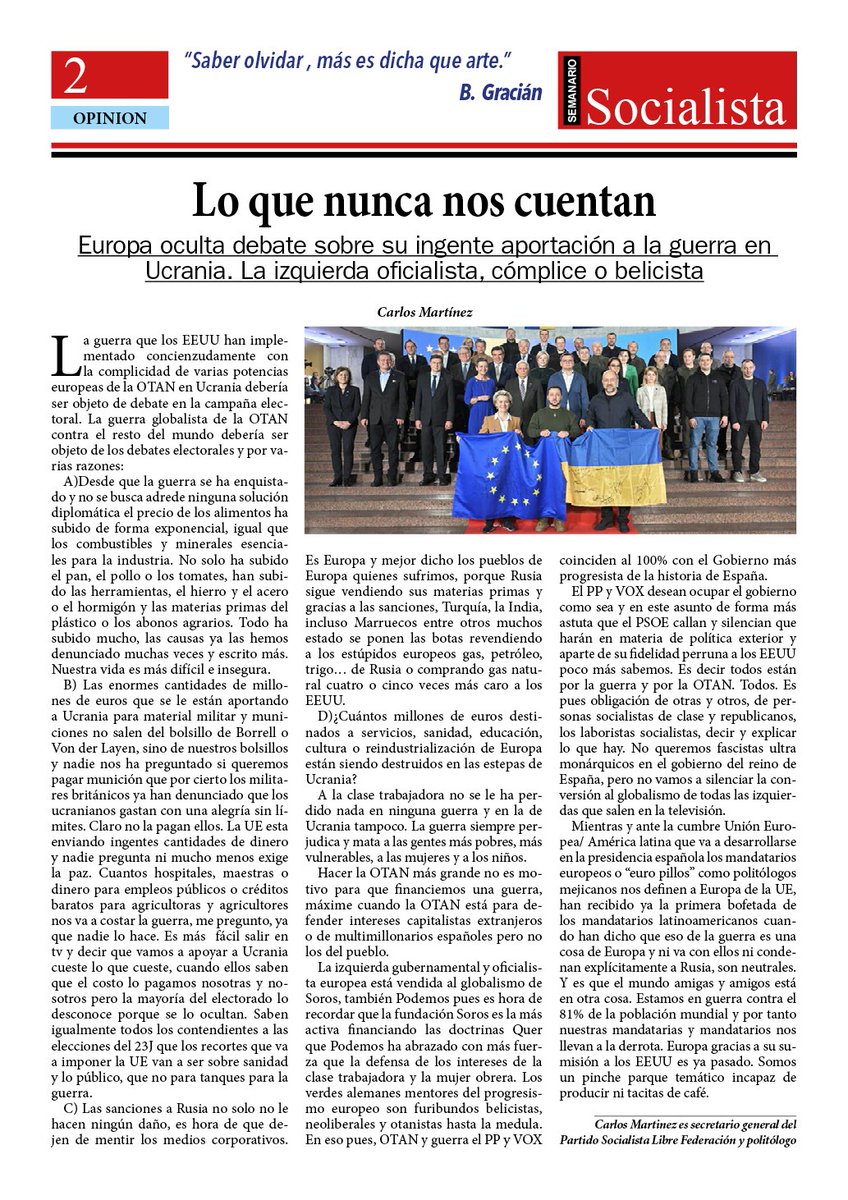 Partido Socialista libre Federación tweet media
