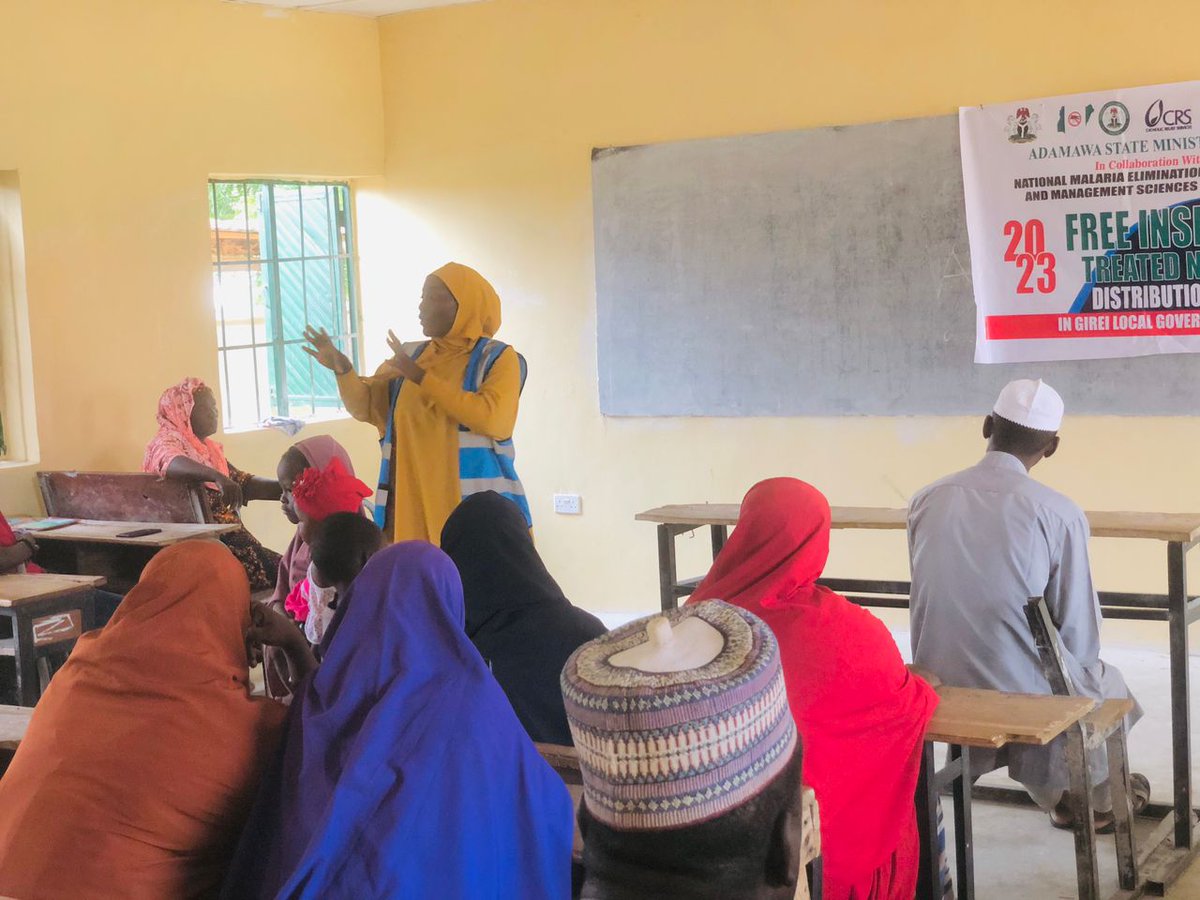 Sensitization and Awareness creation in Girei LGA to community leaders, Teachers &amp; Union groups. 

With support &amp; Funding from <a href="/mshnigeria/">Management Sciences for Health, Nigeria</a> and <a href="/CatholicRelief/">CatholicRelief</a>