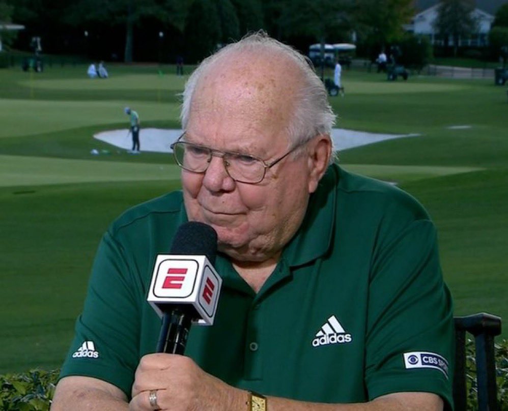 Super70sSports's tweet photo. Can we at least utilize A.I. to replicate Verne Lundquist so he can call the Masters forever? https://t.co/fo8CAJvNWt
