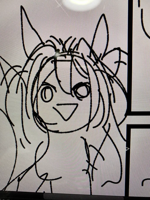 下書き中なんちゃらスピスみたいになってたスカーレットちゃん…… 