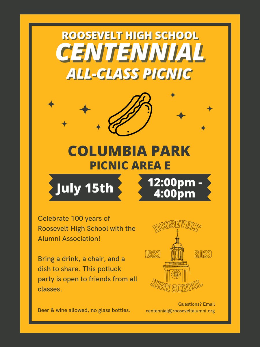 RHSAA's tweet photo. The All-Class Picnic is happening this coming weekend! https://t.co/iGUyM67utn