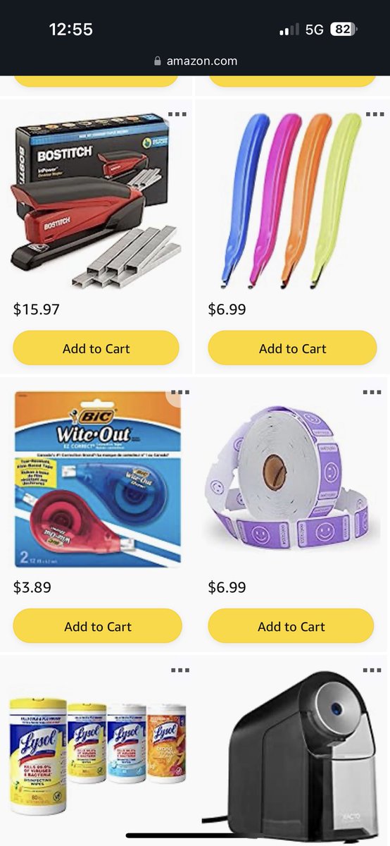 @TheAlexisKraft <a href="/amazon/">Amazon</a> 👋Hi, I am Teri 
👩‍🏫5th grade teacher from Southern  California
🔟 This is year 10 for me 
❤️I teach in an open concept school with 91 students
📝We would love help starting our year with success #clearthelist
ambzn.to/3fkSDPi