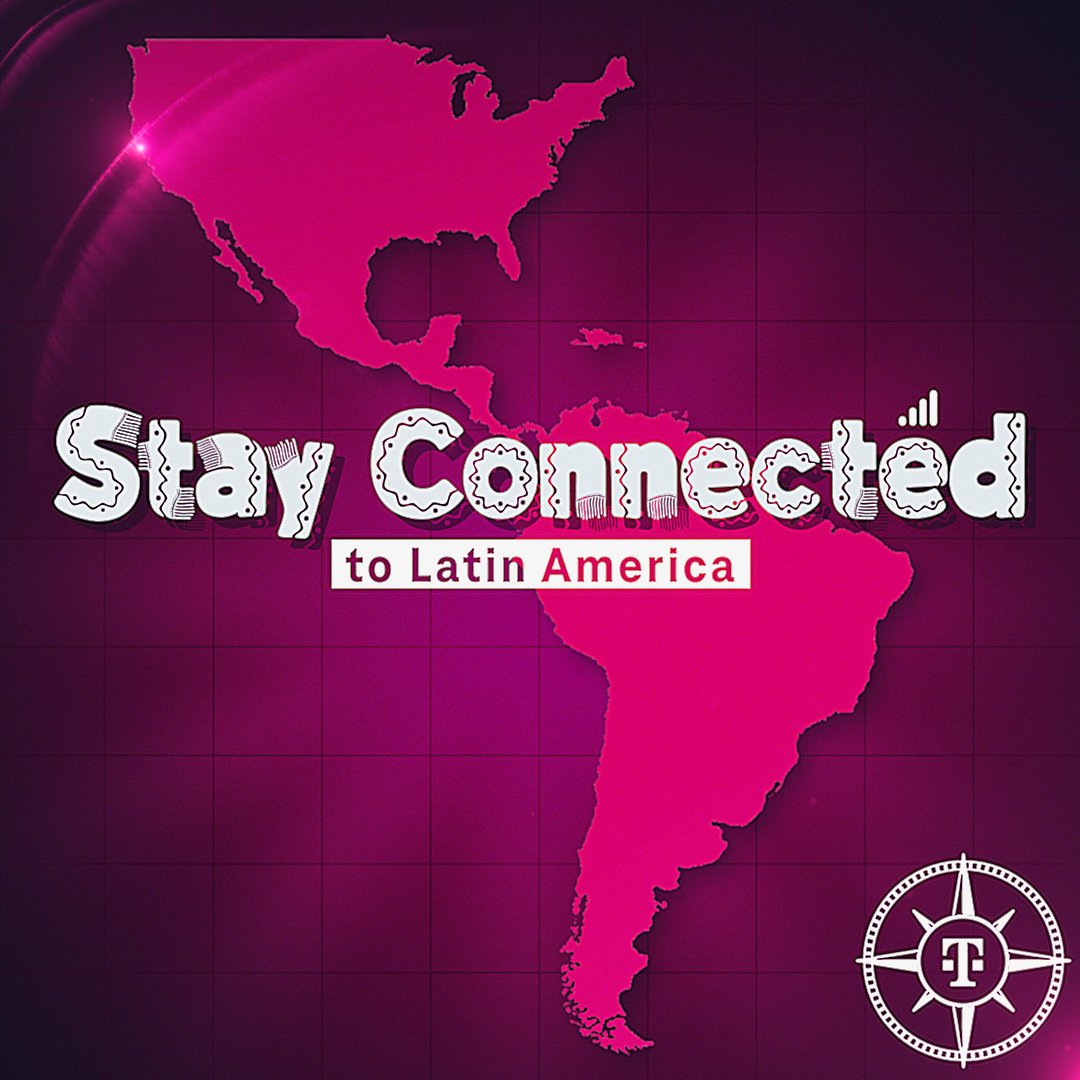 Now this! 

😎 unlimited texting and calling to Mexico​
💪 up to 15 GB of high-speed data in Mexico​
 ✈️ no int'l roaming charges in 21 countries of Latin America​
✅ @tmobile accepting student visas, driver's licenses, state IDs and Consular cards​
🏃‍♂️ to @tmobile​
​
#TeamMagenta