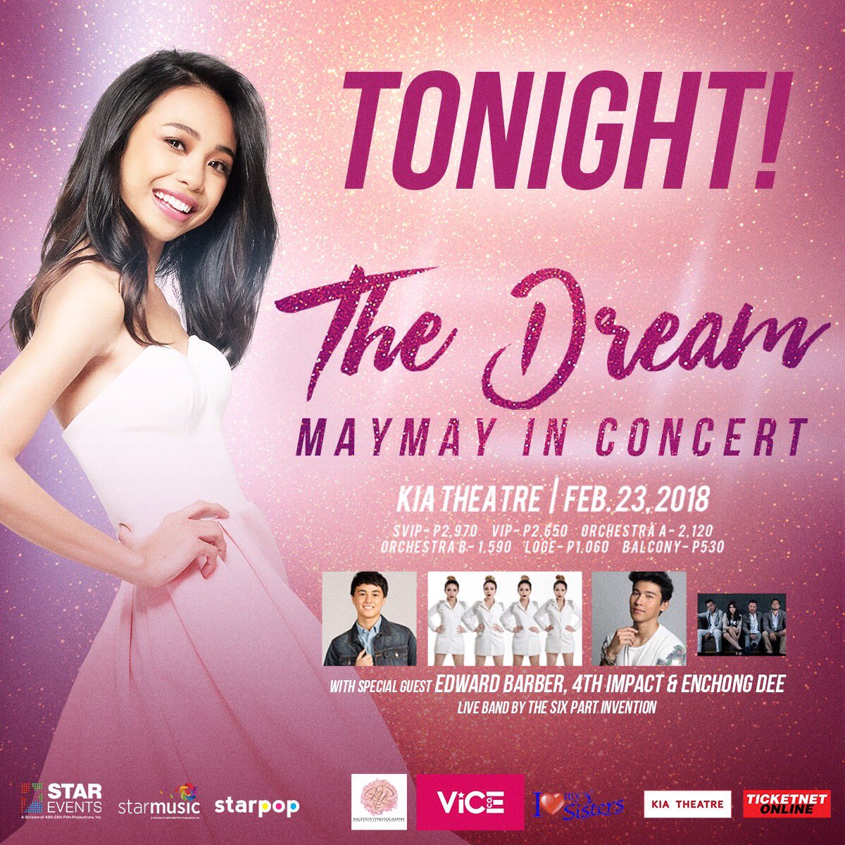 ! on Twitter: &ldquo;Maymay&rsquo;s first concert (The Dream) was sold out in just