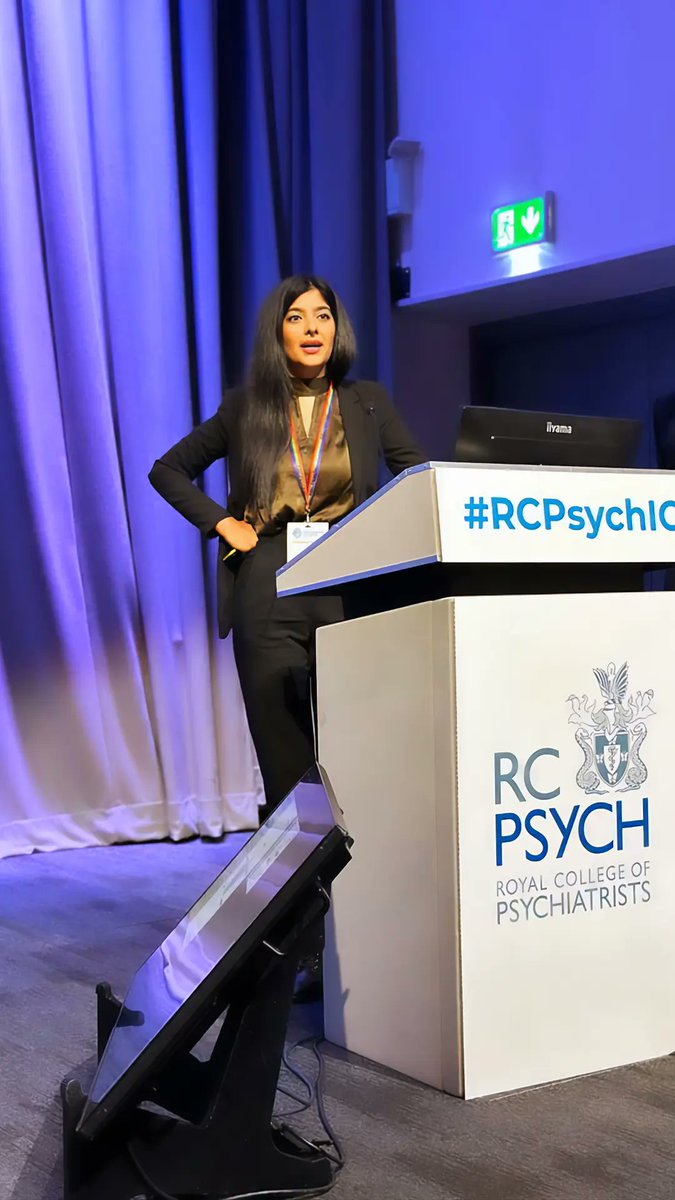 NazNizami's tweet photo. Presentation on Liaison Psychotherapy at The Royal College of Psychiatry International Congress 2023 #RCPsychIC23 #Conference #Academic #MindBodyPsychotherapy #CartesianDualism with my incredible colleague Dr Saju https://t.co/89LOYf5Qdm