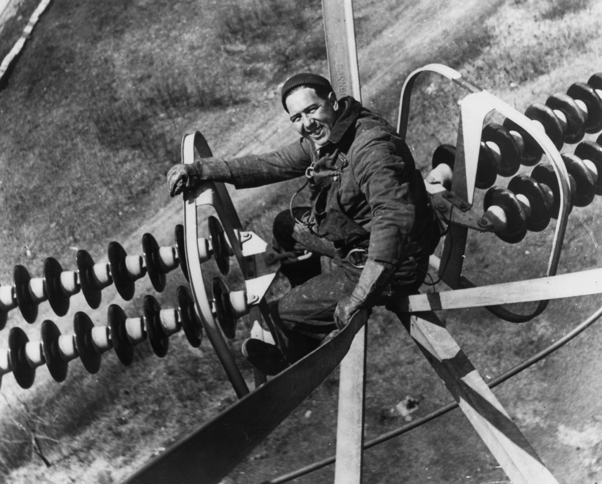 ConEdison's tweet image. To the fearless few who work every day under hazardous conditions to power our communities: Thank you for your bravery. #LineworkerAppreciationDay