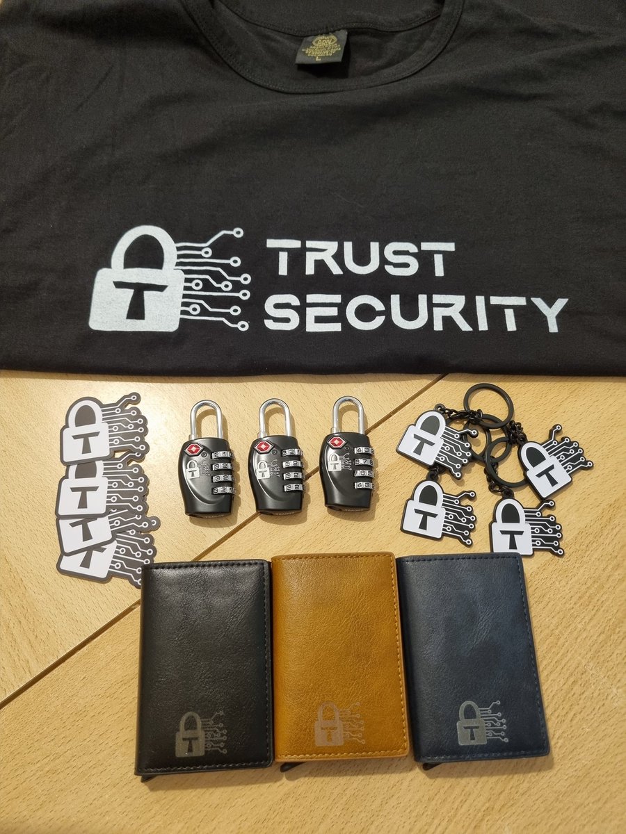 TrustSecAudits's tweet photo. Swag packs have been deployed!  🔒
Come say hi and pick up your loot 👋 @EthCC @summit_defi #PARIS23 #TrustSecurity https://t.co/CsLp6zvYWm