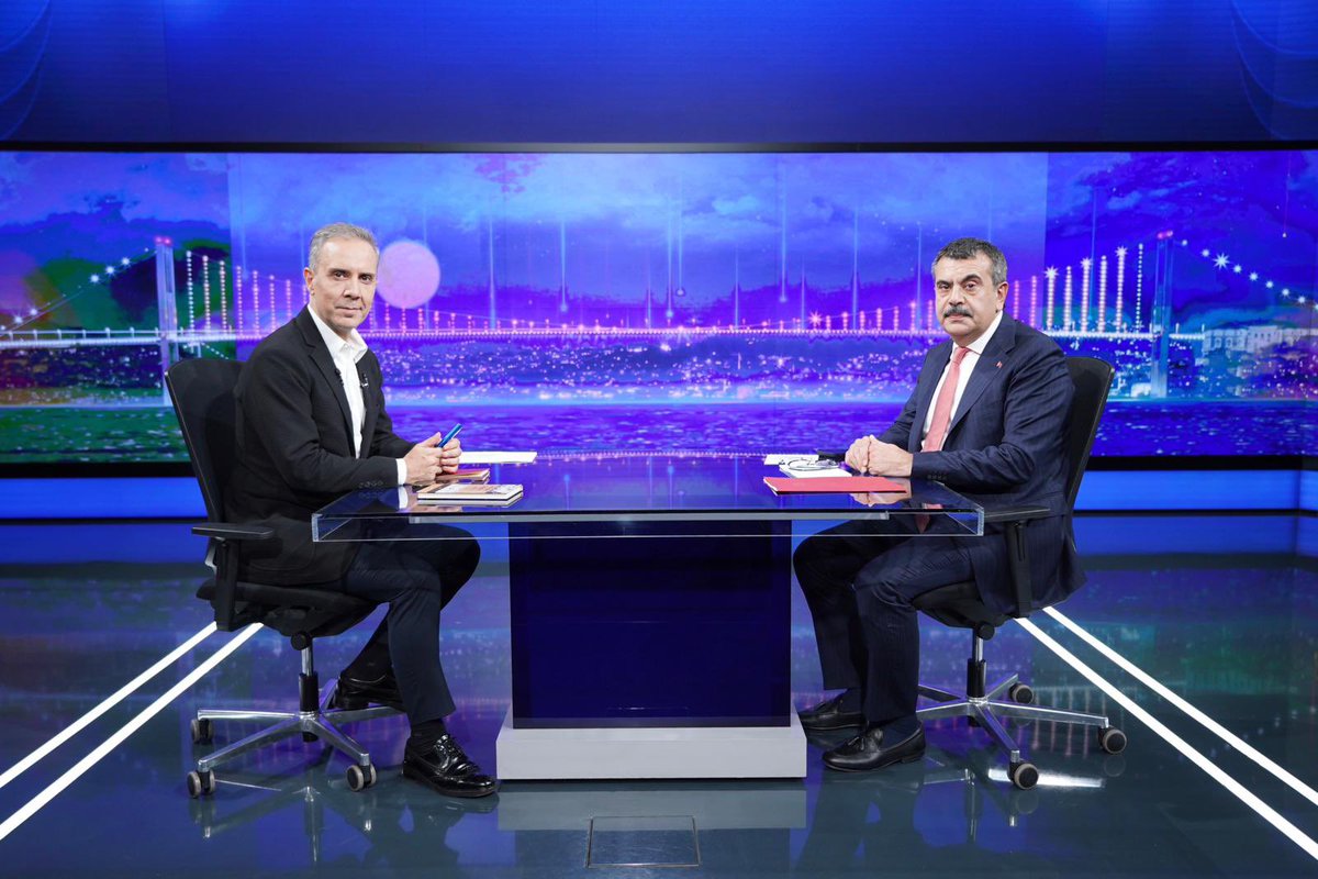 Millî Eğitim Bakanımız Sayın Yusuf Tekin, 
<a href="/ahaber/">A Haber</a>
 Canlı Yayınında Eğitim Gündemine İlişkin Soruları Yanıtlıyor
<a href="/tcmeb/">Millî Eğitim Bakanlığı</a>
 <a href="/Yusuf__Tekin/">Yusuf Tekin</a>
 <a href="/mahmutdemirttas/">Mahmut Demirtaş</a>
<a href="/Murat69_Demir/">Murat Demir</a>