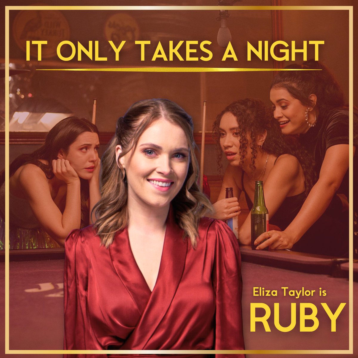 🌟 Join us for a magical night with Eliza Taylor as Ruby in 'It Only Takes A Night'! 💕 Don't miss the exclusive Screening and Q&A at Laemmle Theatres Santa Monica on July 15th, 4:20 PM and get a chance to meet Eliza! 🎬✨ ow.ly/yUHS50P7U9I #ItOnlyTakesANight #ElizaTaylor