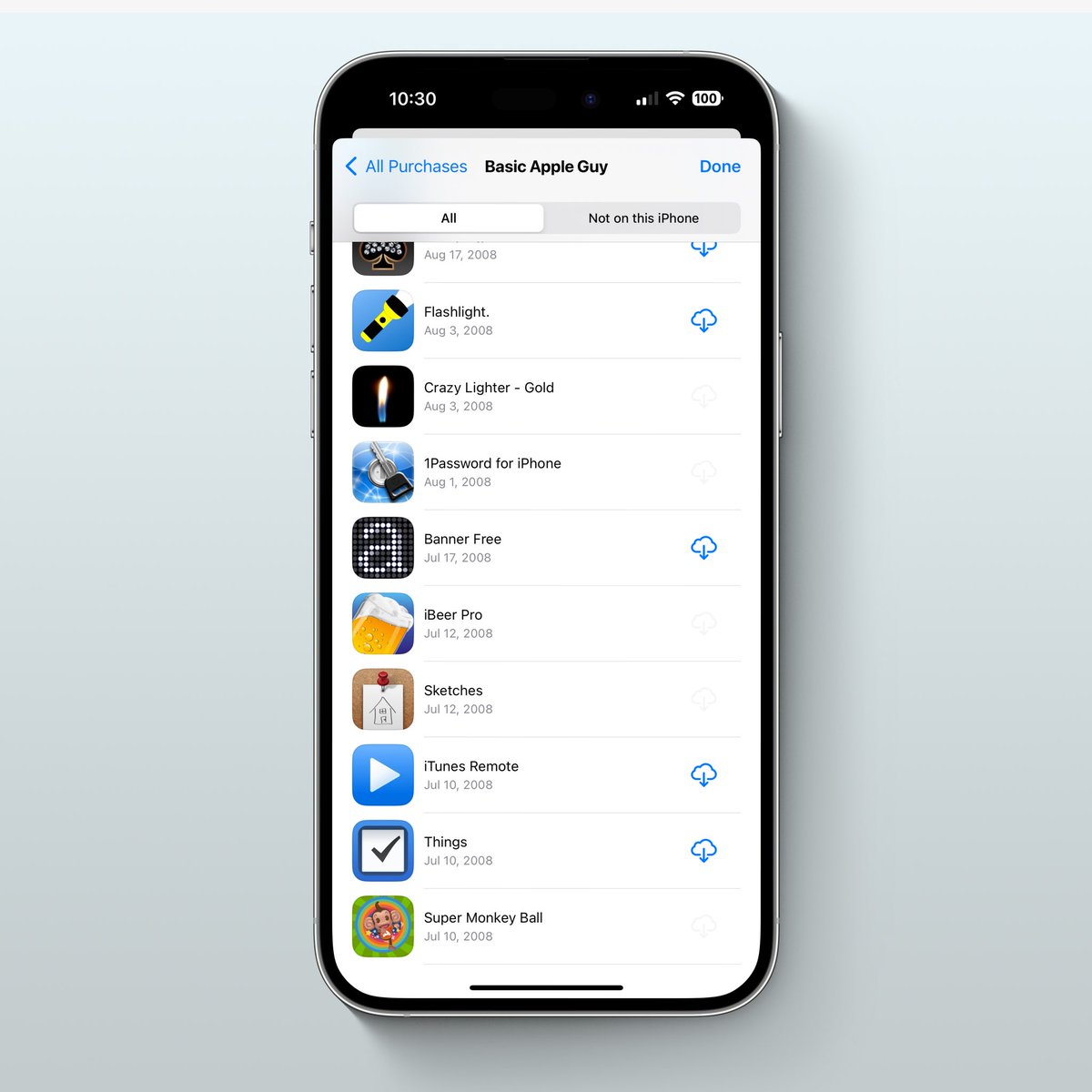 Basic Apple Guy tweet media