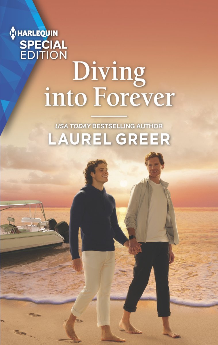 #BookReview #ComingSoon DIVING INTO FOREVER by Laurel Greer thoughtsofablonde.com/review-diving-… #LaurelGreer <a href="/HarlequinBooks/">Harlequin Books</a> #HarlequinSpecialEdition #LoveAtHideawayWharf #contemporaryromance #smalltownromance #gayromance #5STARS