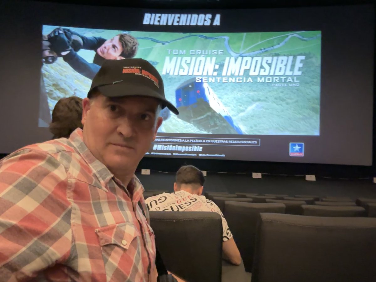 Vamos a ver que tal #MisionImposibleSentenciaMortal #MisionImposible