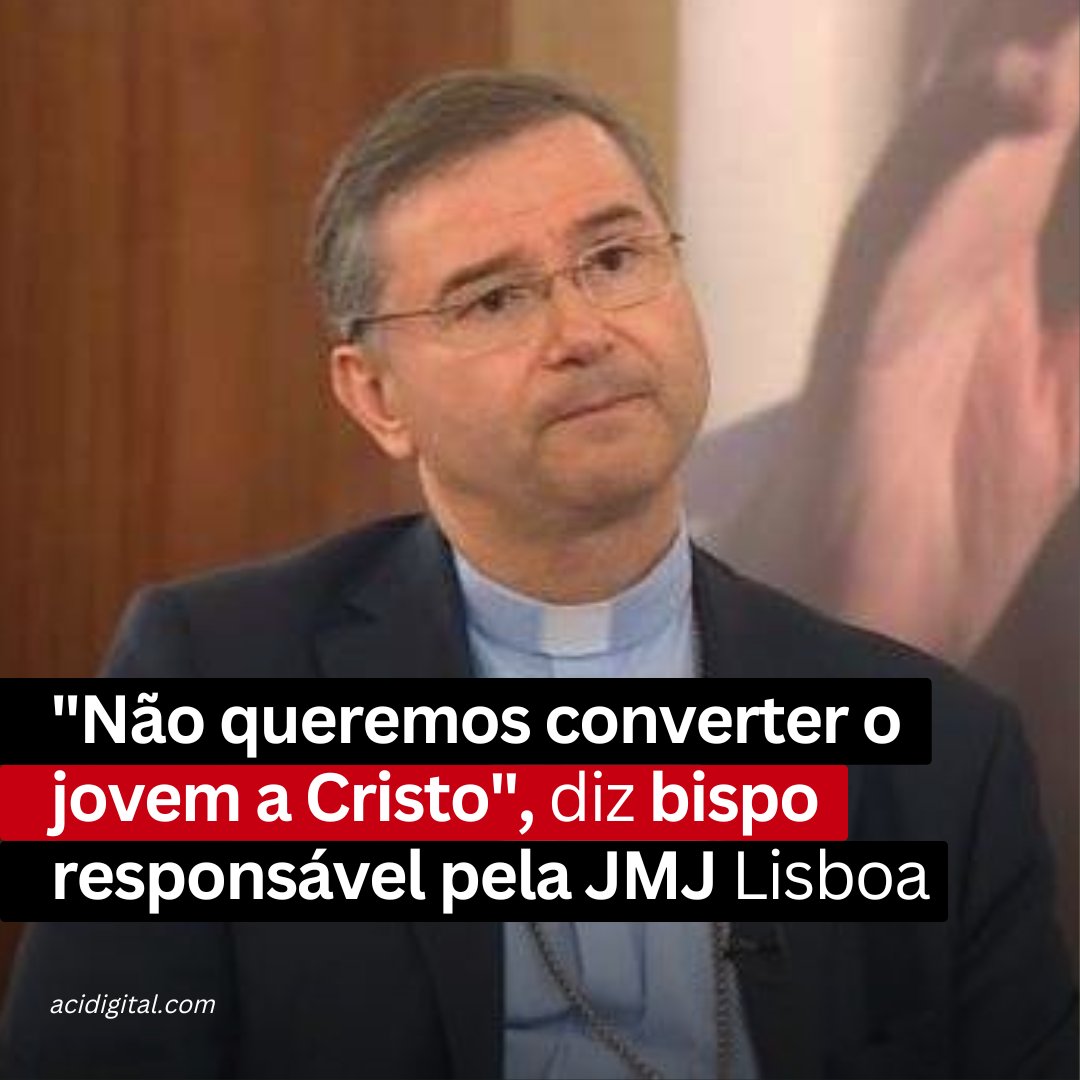 “Nós não queremos converter o jovem a Cristo nem à Igreja Católica nem nada disso, absolutamente”, disse o responsável pela Jornada Mundial da Juventude (JMJ) Lisboa 2023, dom Américo Aguiar. 📌 Saiba mais: bit.ly/46JwRj0