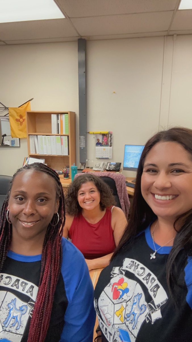 All Smiles Here At Apache!! We are preparing for the 23-24 School Year. #WeRISEUp