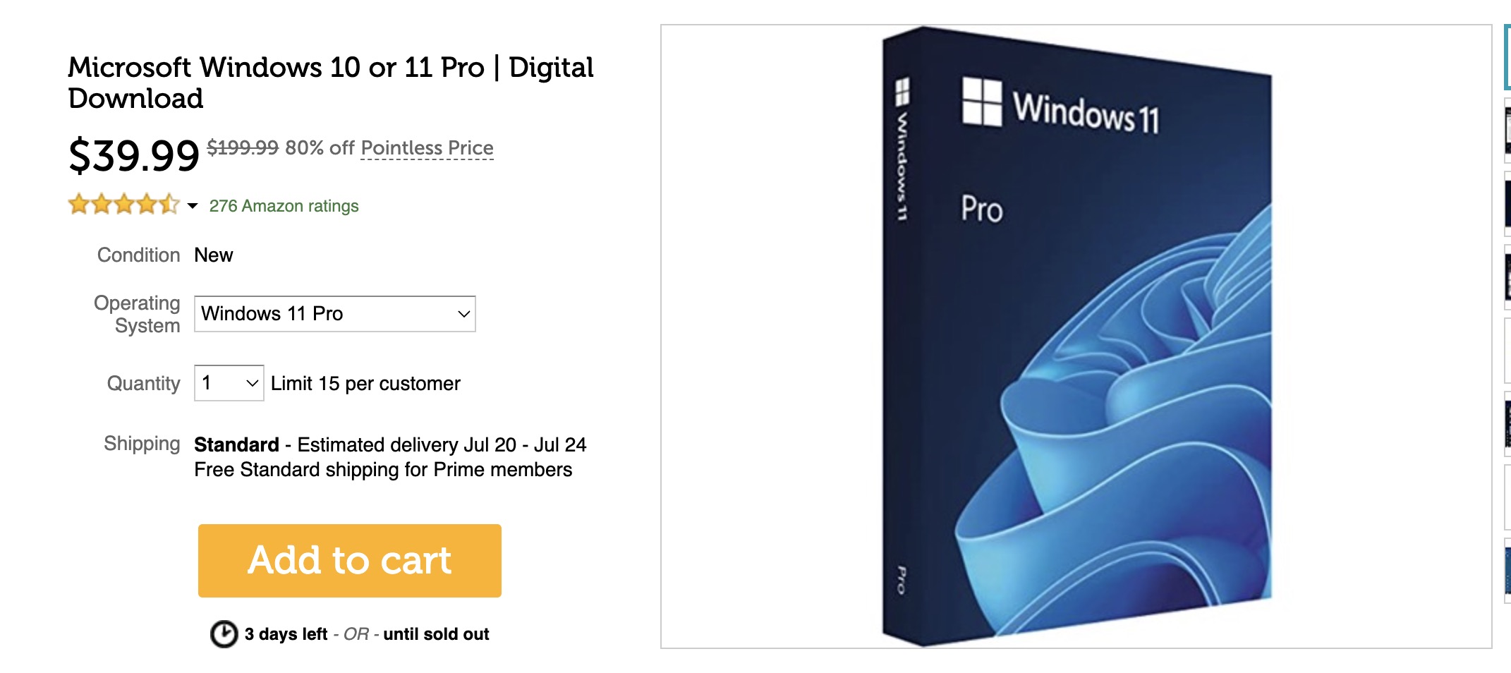 Microsoft Windows 11 Pro Digital Download