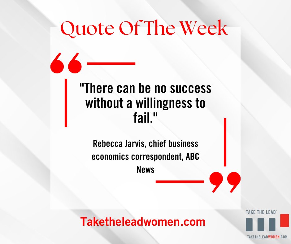 takeleadwomen's tweet photo. There is no success without failure! 

What is a failure in your life that brought you success? 🤔

Let us know below! 

#takethelead #womenpower #womenleaders #powerupconference #womeninbusiness #powerup #quoteoftheweek #leadership #leadershipdevelopment #leader https://t.co/fUVKwrsEEK