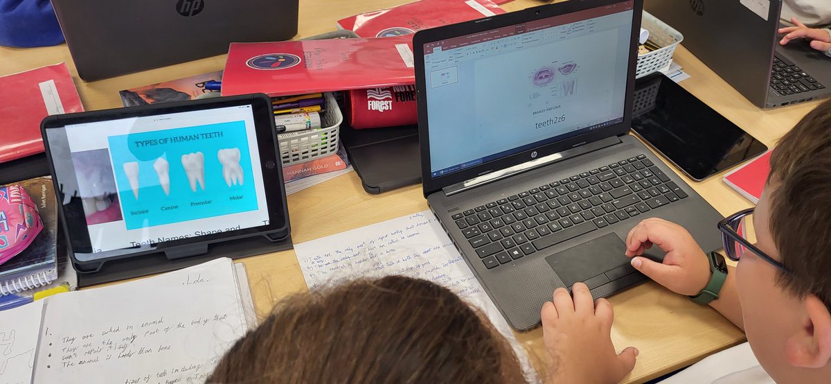 fairfieldnotts's tweet image. 4KE have begun creating their PowerPoint presentations consolidating their learning on teeth 😁 #fsacomputing #fsascience #shineandbekind