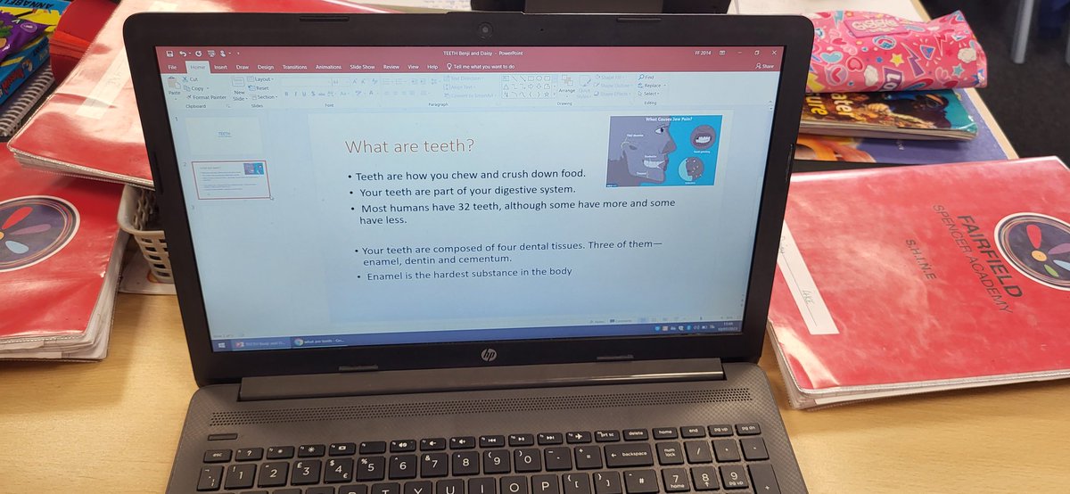 fairfieldnotts's tweet image. 4KE have begun creating their PowerPoint presentations consolidating their learning on teeth 😁 #fsacomputing #fsascience #shineandbekind