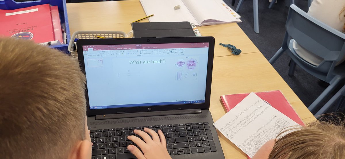 fairfieldnotts's tweet image. 4KE have begun creating their PowerPoint presentations consolidating their learning on teeth 😁 #fsacomputing #fsascience #shineandbekind