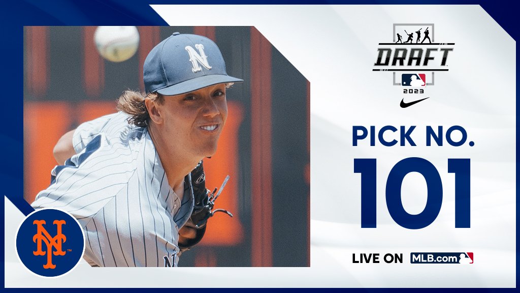 With the 101st pick, the <a href="/Mets/">New York Mets</a> select <a href="/NevadaBaseball/">Nevada Baseball</a> right-handed pitcher Kade Morris, No. 142 on the Top 250 Draft Prospects list.

Watch live: atmlb.com/3NMtu27