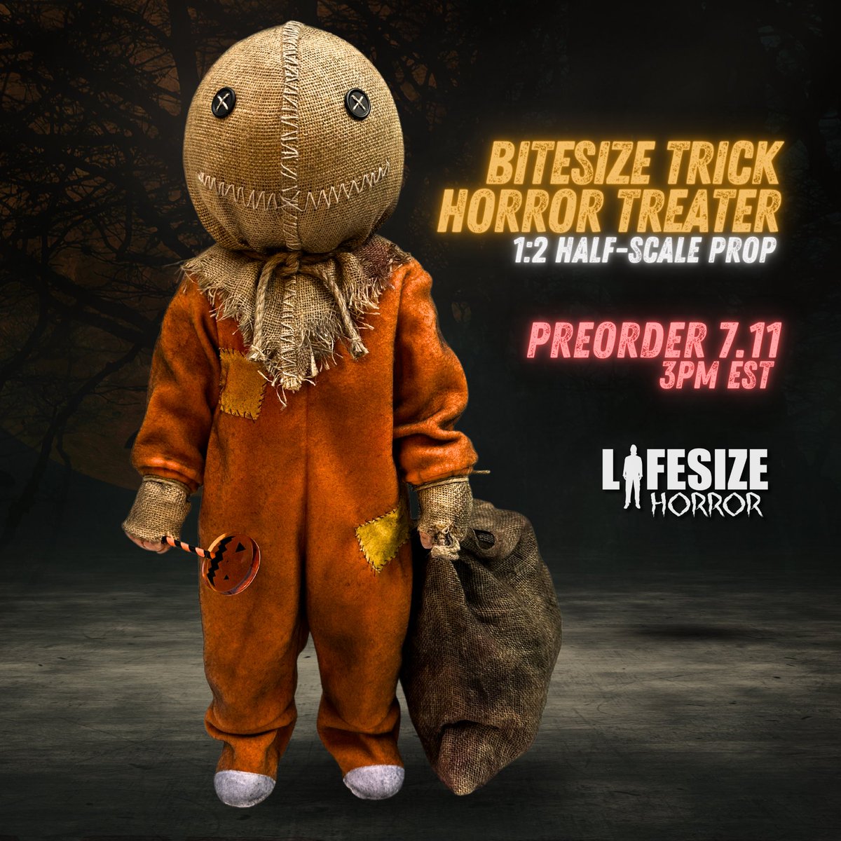 LifesizeHorror's tweet photo. Our first Bitesize Horror prop is almost here. Ready? 🎃 https://t.co/QNIiG7DqxE