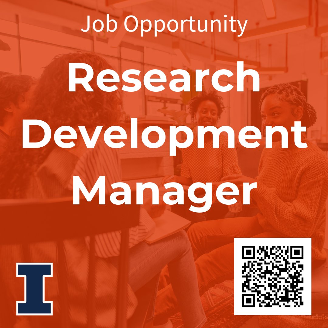 Illinois IHSI (@illinoisihsi) on Twitter photo Interested in identifying, supporting, & building community initiatives involving campus researchers, students, & community partners?
<a href="/IllinoisIHSI/">Illinois IHSI</a> is hiring a #researchdevelopment manager for community-academic partnerships!
Learn more & apply by 7/20: go.illinois.edu/rdm Interested in identifying, supporting, & building community initiatives involving campus researchers, students, & community partners?
<a href="/IllinoisIHSI/">Illinois IHSI</a> is hiring a #researchdevelopment manager for community-academic partnerships!
Learn more & apply by 7/20: go.illinois.edu/rdm