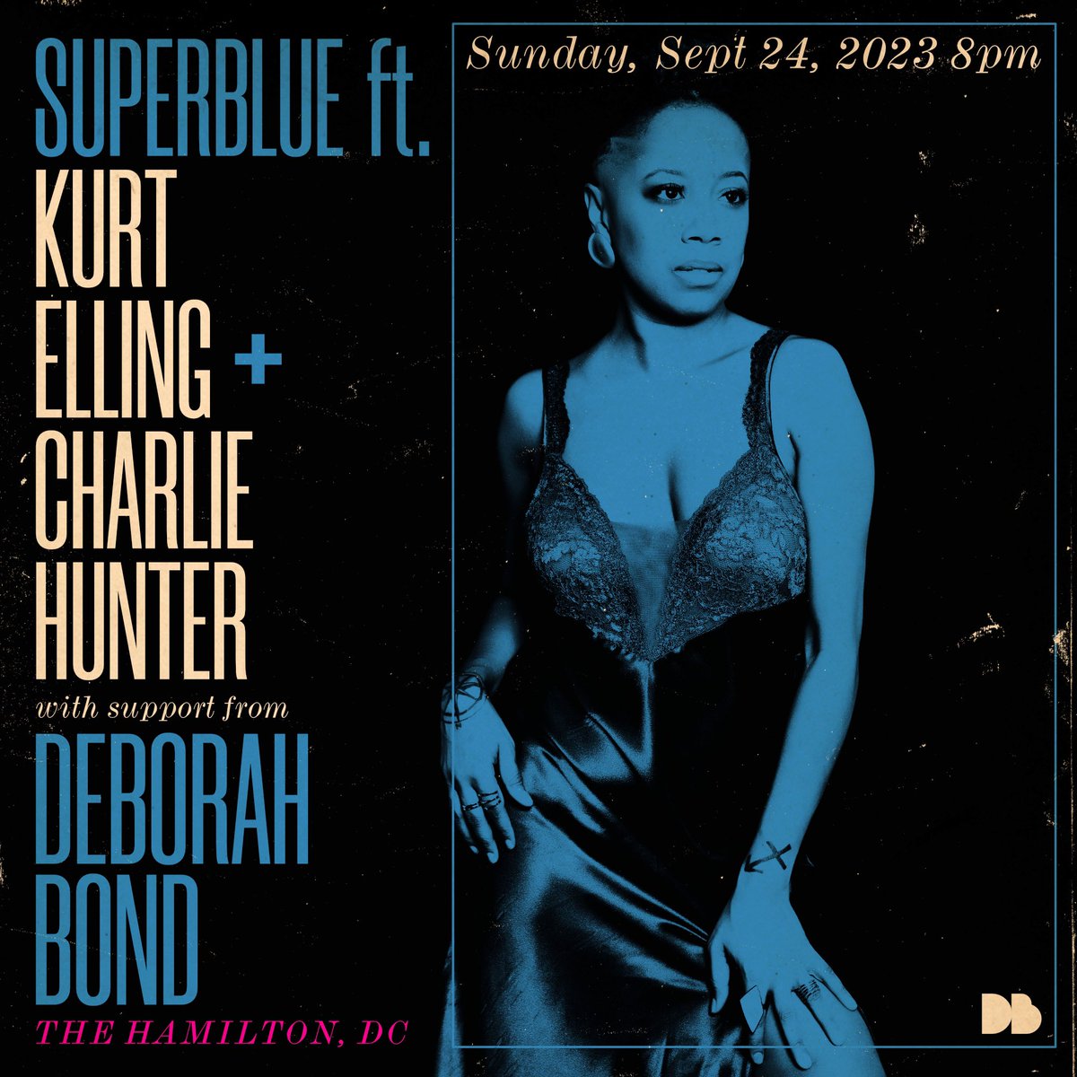 BorahBond's tweet photo. THIS IS HAPPENING!!!!!
Kurt Elling x Charlie Hunter + ME (opening act) at DC’s @thehamiltondc !
My first time performing my own music at The Hamilton and I’m opening for some legends… what a debut!🙌🏾☺️
Lawd!!! 
September 24th 8p
Tickets on sale NOW
https://t.co/Ki9BNGewAM https://t.co/98oEi52NW4