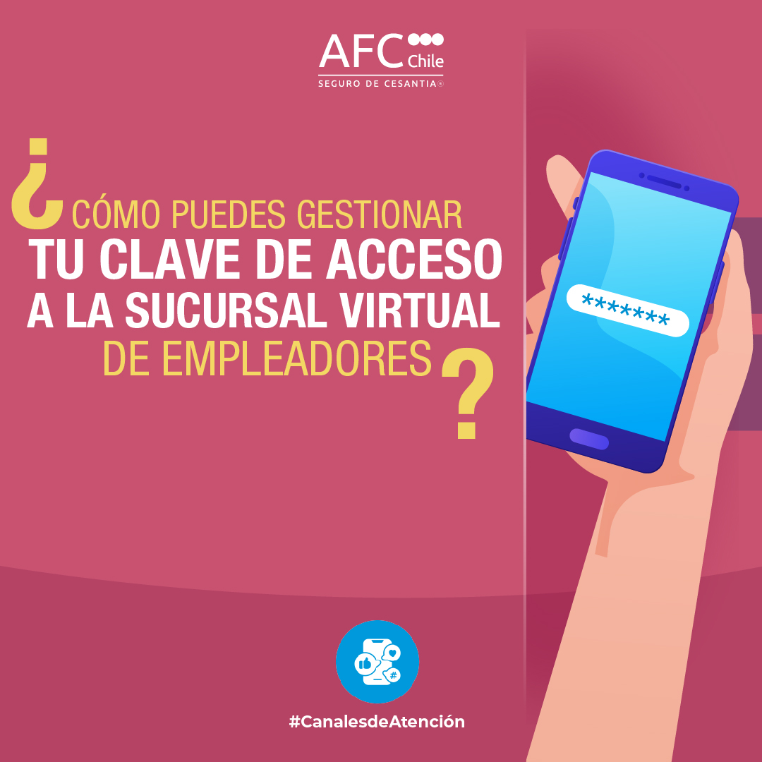 AFC_Chile's tweet photo. 👩💼👨💼 Recupera o solicita por primera vez tu clave de ingreso a la Sucursal Virtual de empleadores y haz los trámites del #SegurodeCesantía en línea.
Conoce detalles del proceso aquí ▶ https://t.co/PPA6bZqKGR
#empresa #empleador #pyme #AFC #AFChile https://t.co/v8M1CEz69n
