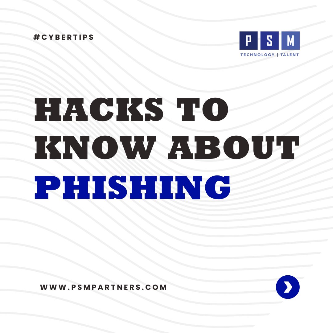 PSMPartners's tweet photo. Protecting Your Data: Stay one step ahead of phishing attacks! 🔒💻 Phishing has become a popular method for hackers to access sensitive information. Here are some essential tips to safeguard your data and your company's data. Stay vigilant and keep your information secure! 💪🔐 https://t.co/cYNPez12eK