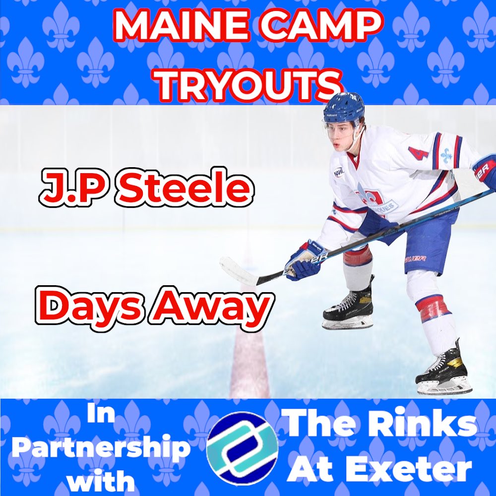 MaineNordiques's tweet photo. 4 DAYS AWAY!

Main camp tryouts at the Rinks at Exeter start Friday! Maine Nordiques players across all teams will get the chance to showcase their skills to try and earn a spot at “Maine” camp later on

Players will check in on Friday July 14th and will checkout Sunday July 16th https://t.co/netfuHf3sw
