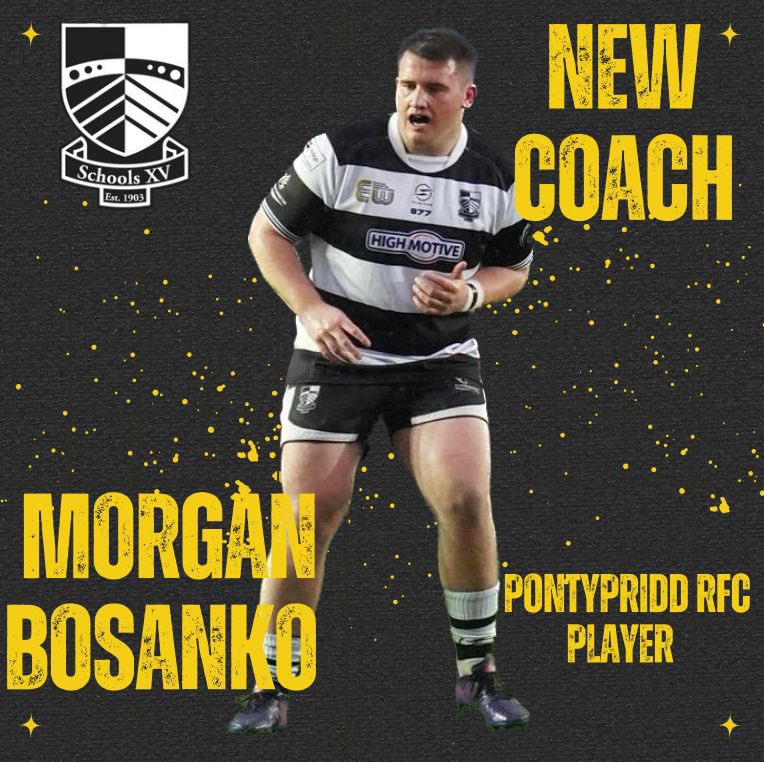 More Fantastic news, we are pleased to announce that Front Row specialist coach <a href="/Morgan_Bosanko/">Morgan Bosanko</a> and current <a href="/PontypriddRFC/">Pontypridd RFC</a> player has joined our current coaching staff 🌭🏉⚫️⚪️🌭