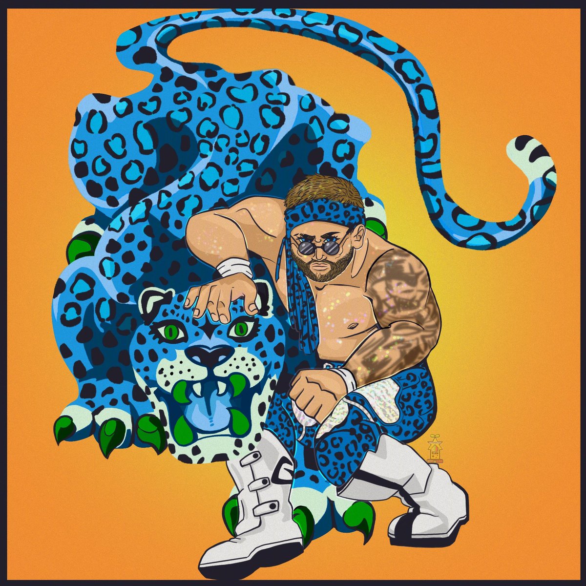 🌀 BIG CAT BLUEBERRY 🌀
#GunnsUp #AEWCollision