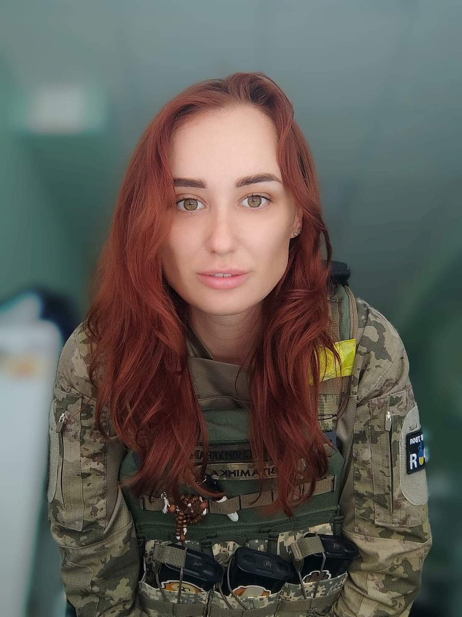OlenaHalushka's tweet image. Another big loss for Ukraine - combat medic Natalia Depa from Lviv was killed on the frontline. She volunteered to join the armed forces on the first days of the big war. Rest in glory, thanks for our freedom, the warrior of light