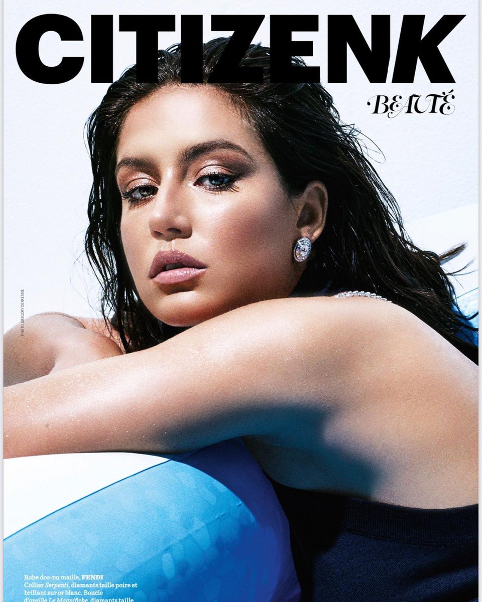 lnfosSeriesFR's tweet image. #PHOTOS Adèle Exarchopoulos pour Citizen K Magazine.