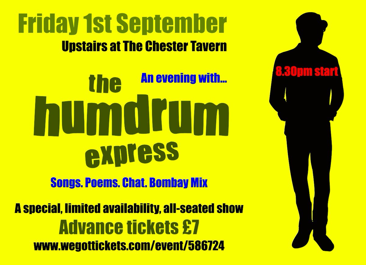 Imagine an intimate, all-seated gig... with FREE Bombay Mix for all 😀👊😀👊
It's happening... in #Kidderminster 🥳🥳
wegottickets.com/event/586724