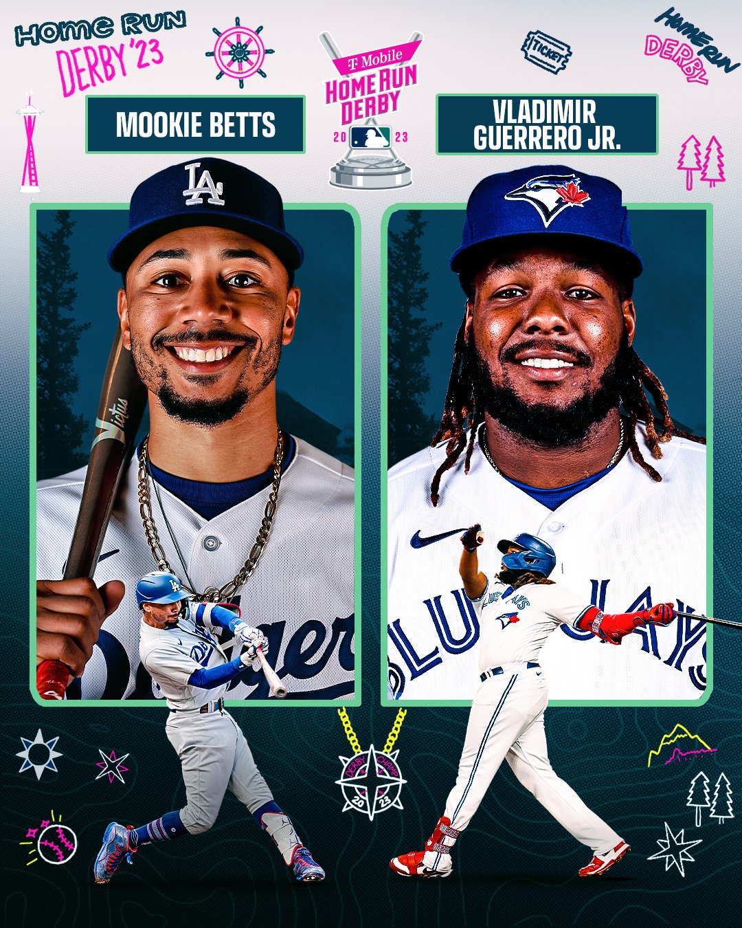 MLB on X: These two superstars are ready for the spotlight at the