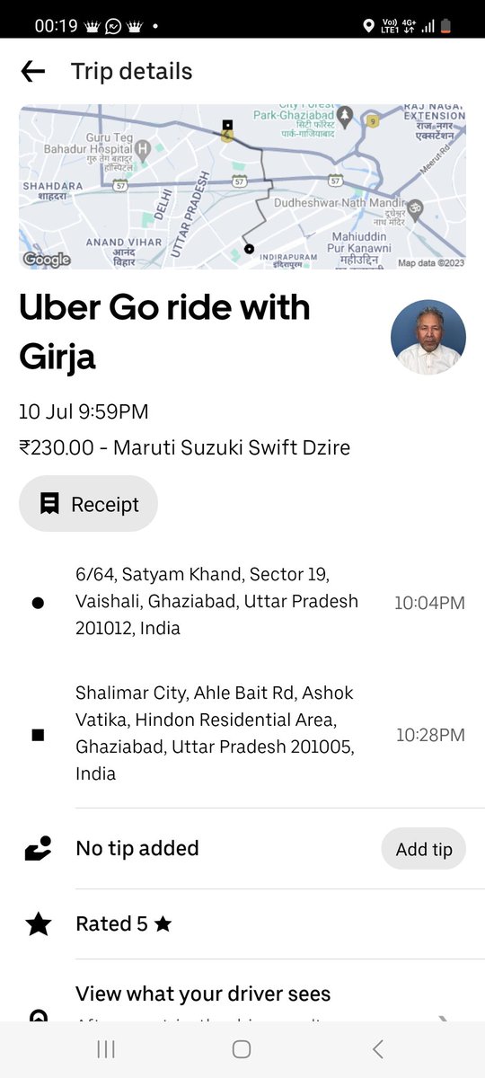 Sagar181989's tweet photo. @Uber_Support have lost my wallet it's urgent please give driver number 
Screenshot attached for reference
My number is 9358855500
@Uber_India @Uber https://t.co/jmMhvNtIfX