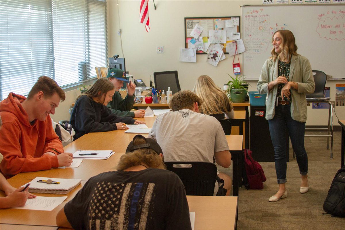 Julia Stepper, Woodland High School history teacher, wins prestigious James Madison Fellowship.

The Fellowship includes a $24,000 scholarship for Stepper to pursue her graduate degree.

Learn the whole story: bit.ly/46IiVpv