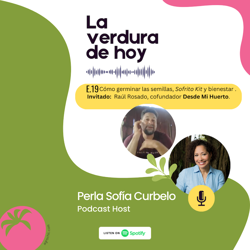 perlasofia's tweet photo. En #LaVerduradeHoy 🎧converso con Raúl Rosado, cofundador de la empresa de semillas orgánicas #DesdeMiHuerto 🍅 En este episodio nos cuenta cómo comenzó el negocio, las innovaciones y consejos para germinar exitosamente las semillas. Escúchalo aquí 👂🏻https://t.co/G8Cm3lDF4w 🪴 https://t.co/0Jpg7TzuB4