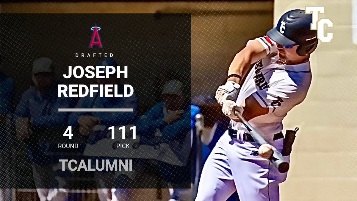 TC_Leopards's tweet image. Congratulations to @josepheredfield on being drafted in the 4th Round by the @Angels!

#TCalumni