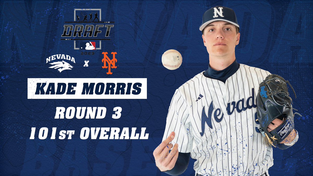 𝑫𝑹𝑨𝑭𝑻𝑬𝑫

<a href="/kade_talk2em/">Kade Morris</a> is selected in the third round (101st overall) of the <a href="/MLB/">MLB</a> Draft by the <a href="/Mets/">New York Mets</a>!

#BattleBorn | #LGM | #MLBDraft | #MWBSB