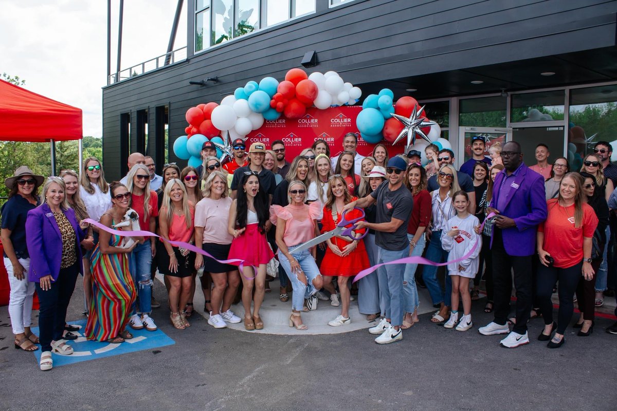 chamberfay's tweet photo. Congratulations to Collier &amp; Associates on the grand opening of their new office!

Collier &amp; Associates is a community-based real estate firm made up of over 200 associates and brokers in Northwest Arkansas. https://t.co/bFKOnR7t5c
