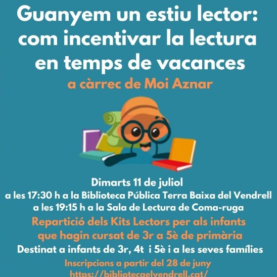educatiu's tweet photo. Famílies! Avui teniu una colla de recomanacions per estimular la lectura amb els teus fills/es. L'estiu és una bona ocasió per potenciar aquest hàbit i fer-ho acompanyats dels pares i mares. Aprofiteu que teniu més temps; I demà a la biblioteca entrega de kits lectors #edunauta https://t.co/6vz344eQnC