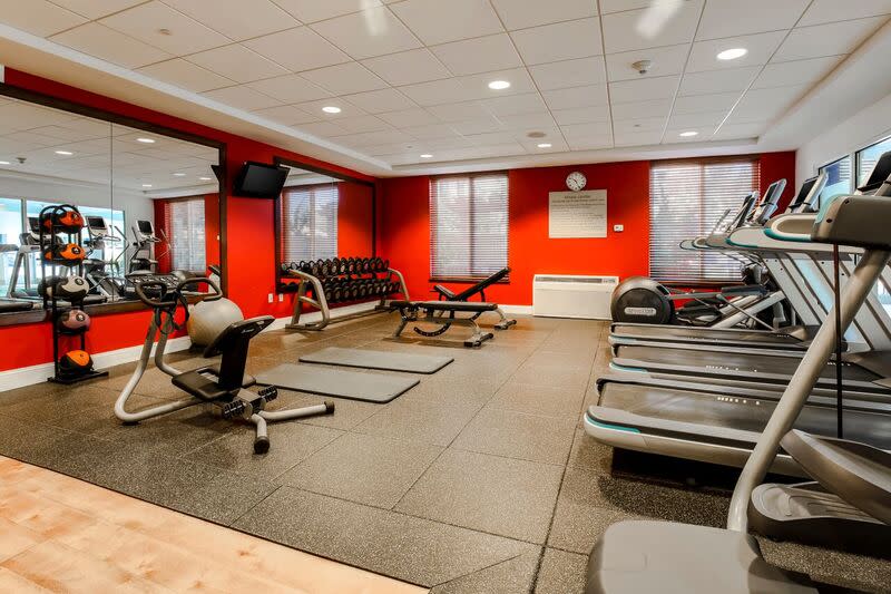 Happy Monday! Drop by our fitness center today and get your week started right. Whether you're into cardio or weight lifting, we've got you covered.